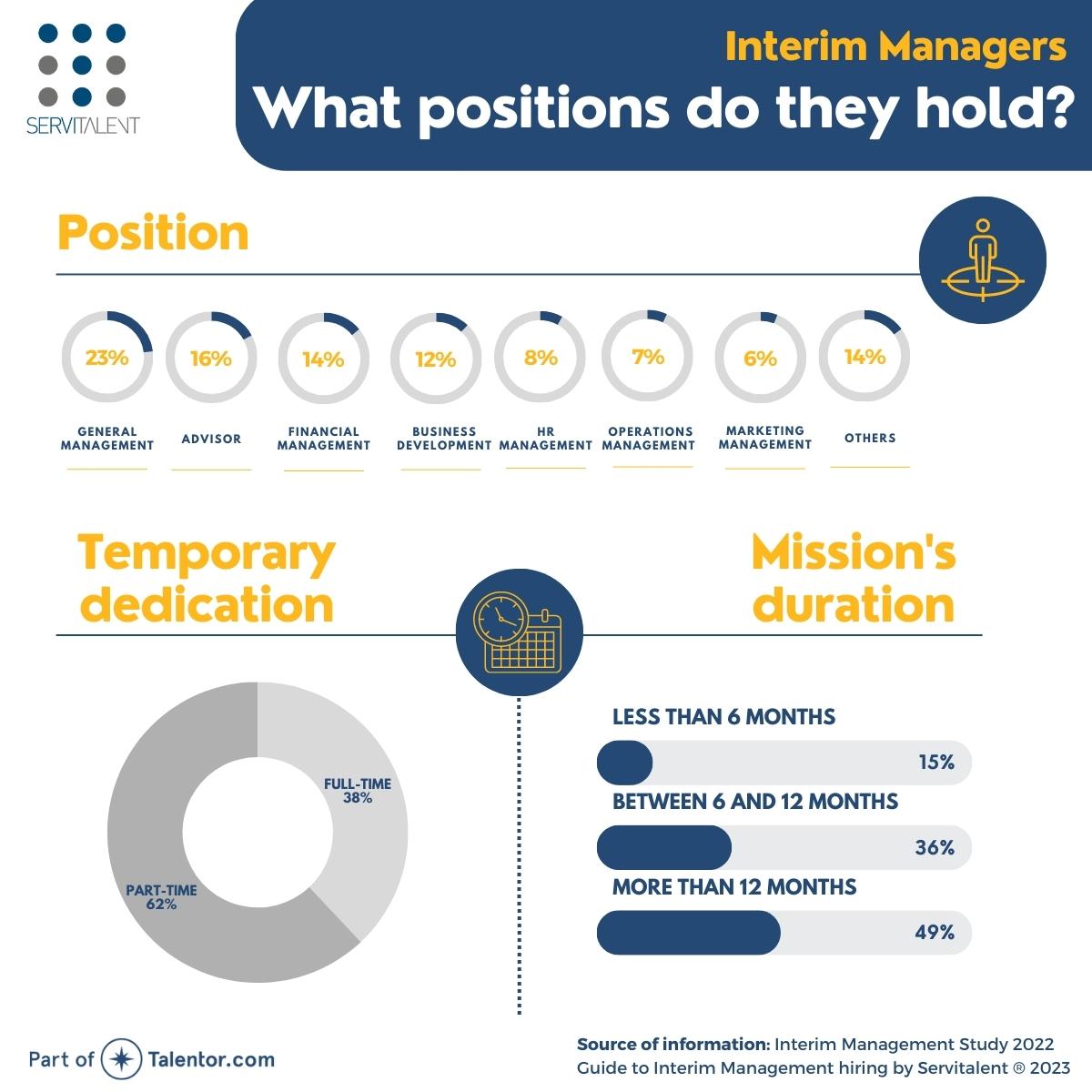 What positions do Interim Managers hold?