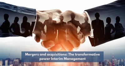 Interim Manager facilitating integration and change management in a merger or acquisition process, representing the transformative power of Interim Management.